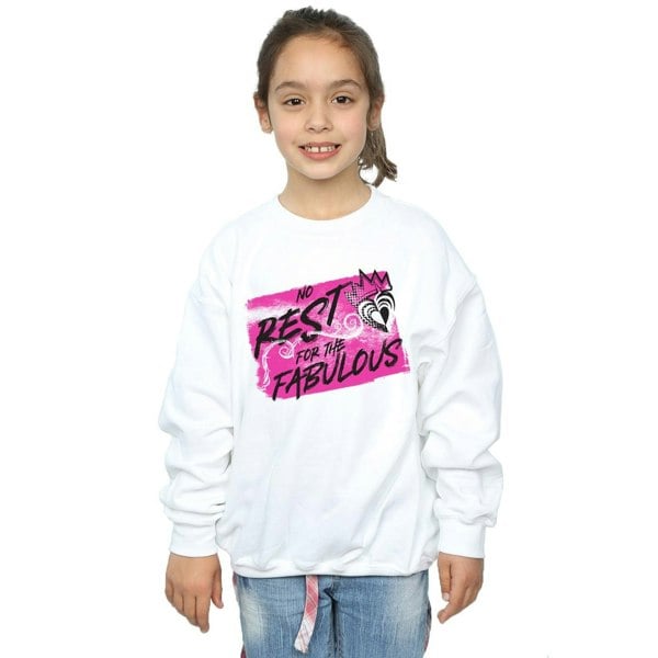 Disney Girls The Descendants No Rest Sweatshirt - White