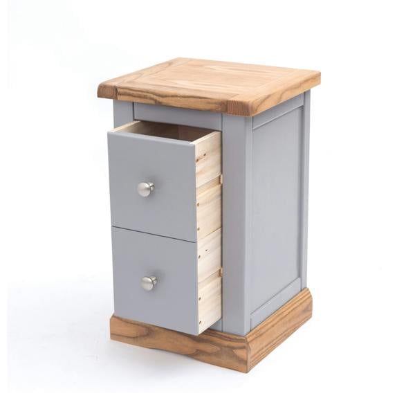 Cabinet Bits Biccari 2 Drawer Petite Bedside Table