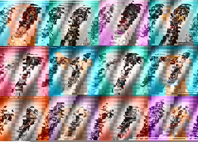 Trefl Funny Dog Portraits Puzzle Adults & Kids - 2000 Pieces