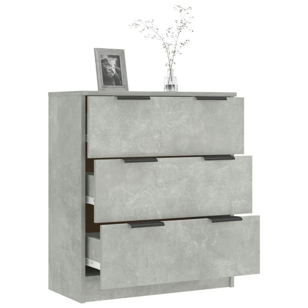 Berkfield Sideboard Concrete Grey 60x30x70 cm Engineered Wood