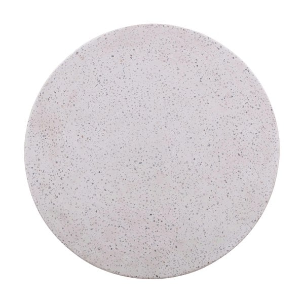 Furniture Edit Terrazzo Light Speckled Indoor or Outdoor Side Table