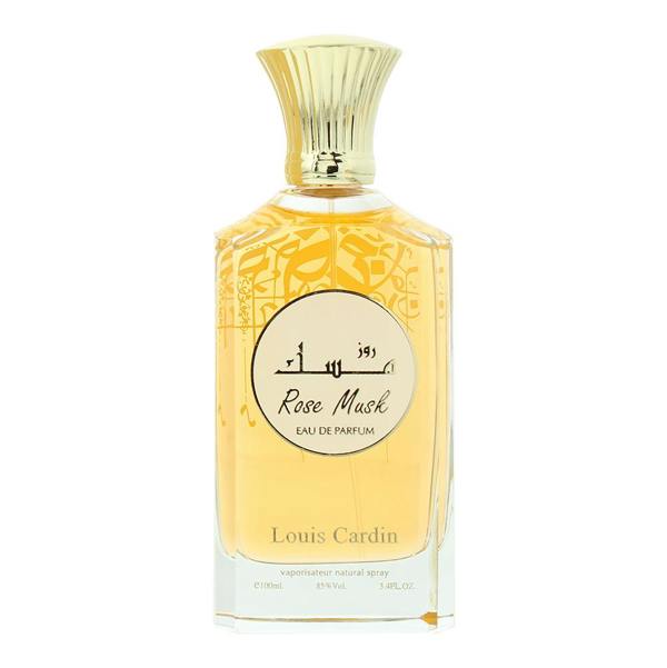 Louis Cardin Rose Musk Eau de Parfum 100ml Spray for Her