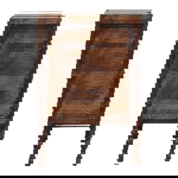 Artisan Furniture Bamboo Frame Nightstand in Roasted Almond