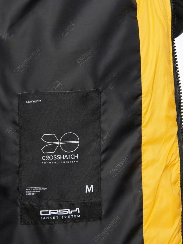 Crosshatch Demerley Gilet Yellow