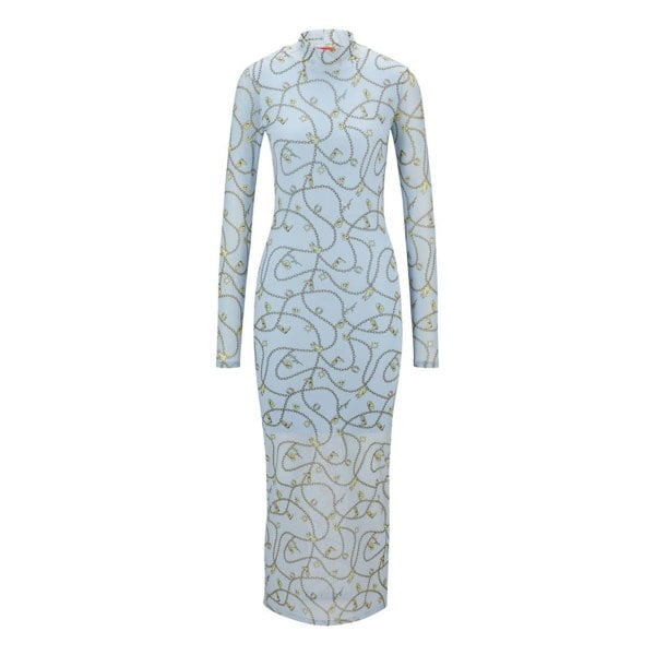 Hugo Womens/Ladies Nasuse_2 Midi Dress - Blue