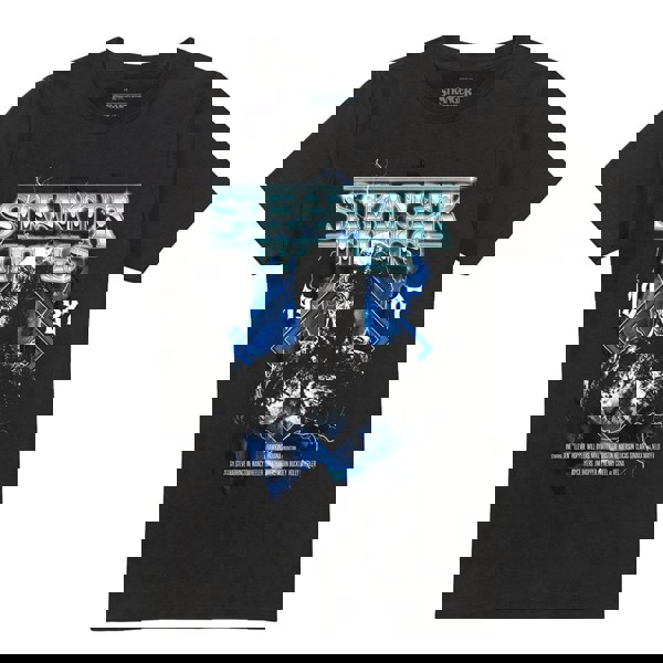 Stranger Things Unisex Adult Vecna Band T-Shirt - Black