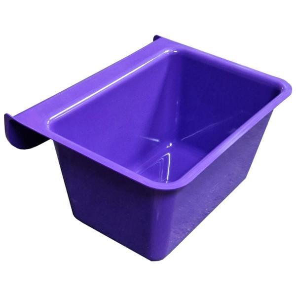 Ketoplastics Skip Feed Bucket Feeder Trough with Integrated Handles Small Skip S1-11L - Purple