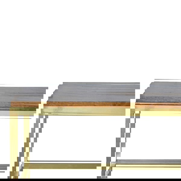 Artisan Furniture Rectangle Gold Coffee Table