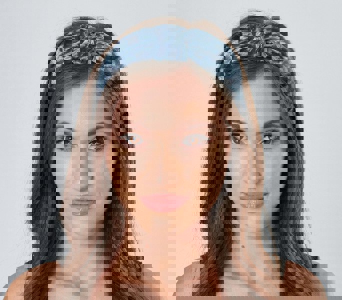 Antonia York Velvet Headband | Lucy Twisted Knot Alice Band