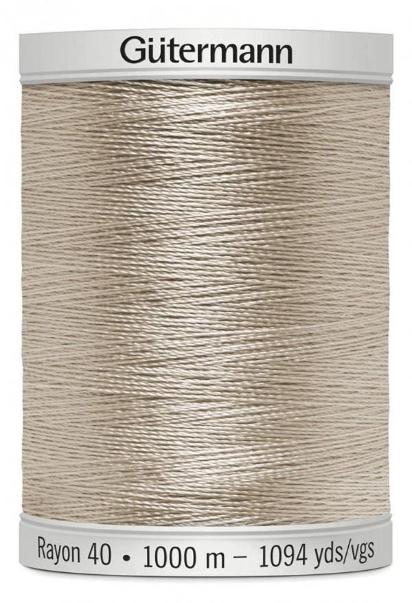 Gutermann No 40 Sulky Rayon Embroidery Thread 1000m Rayon Thread Suitable For Embroidery