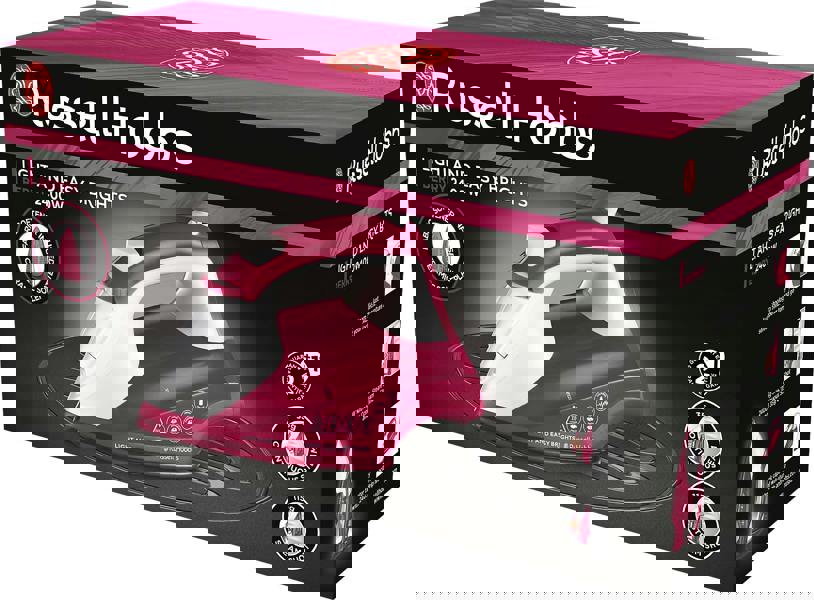 Russell Hobbs 26480 Light and Easy Brights Steam Iron 2400W, 0.24L Water Tank