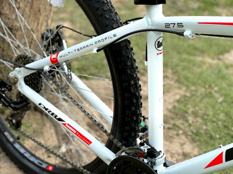 Dallingridge Viscount Hardtail Mountain Bike, 27.5" Wheel - White/Red