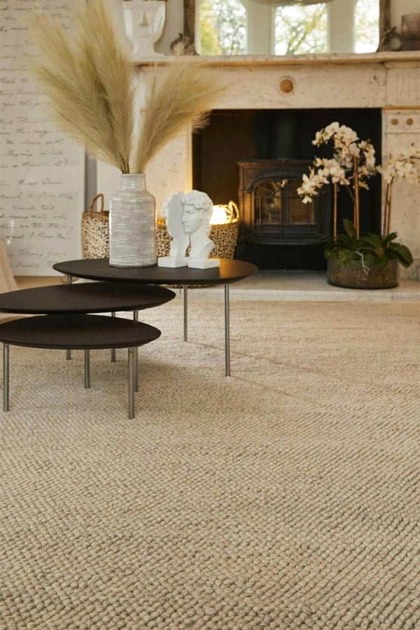 La Playa Natural Solid Rug | Coastal Breeze Collection