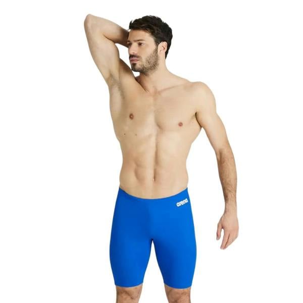 Arena Mens Solid Jammer Shorts - Royal Blue/White - 