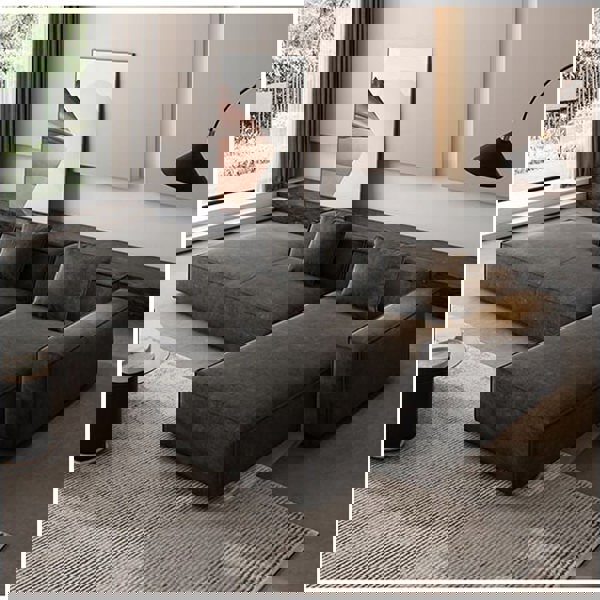 Hoshi HB12 Three Seater Corner, Four Seater Corner Sofa, Leathaire-Rit Concept-Rit Concept