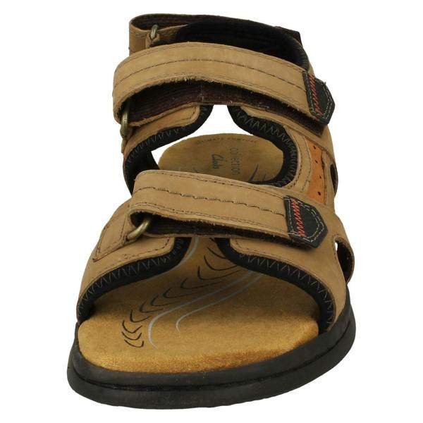 Clarks Mens Clarks Ultimate Comfort Adjustable Sandals Hapsford Trail