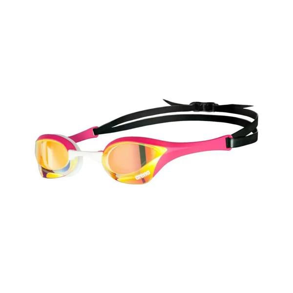 Arena Cobra Ultra Swipe Mirror pink-yellow lens goggles