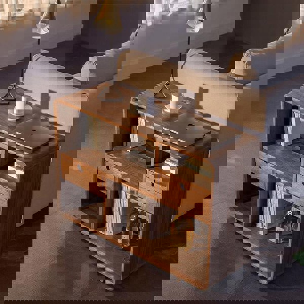 Franco Side Table, Side Storage, Oak-Weilai Concept-Weilai Concept