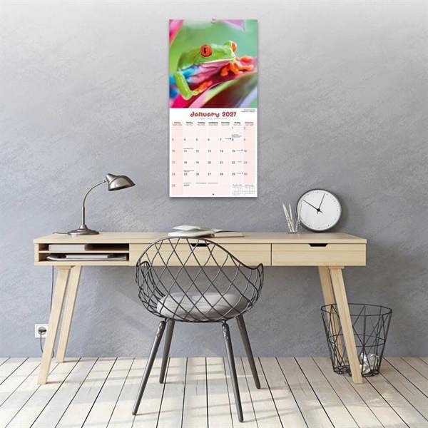 Frogs Calendar 2027, Wall Calendars, Month To View, Animals, Gift