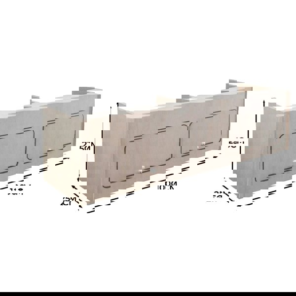 Monstershop Overhead Camper Cabinet – 100cm x 25cm x 25cm