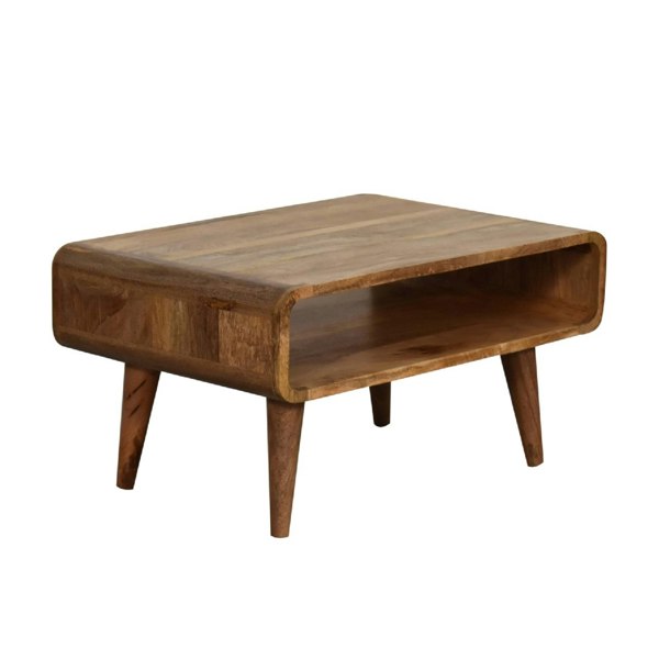 Artisan Furniture Solid Wood Open Oak-ish Media Unit