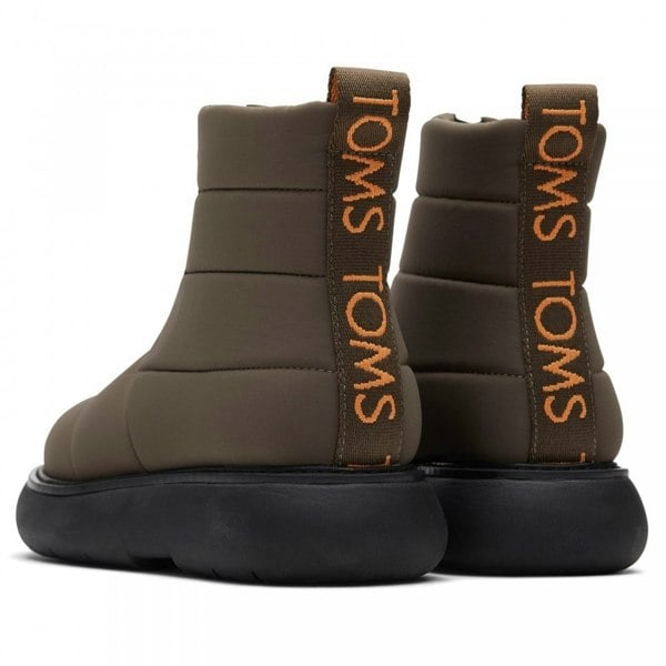 TOMS ALPARGATA MALLOW PUFFER Womens Boots Olive