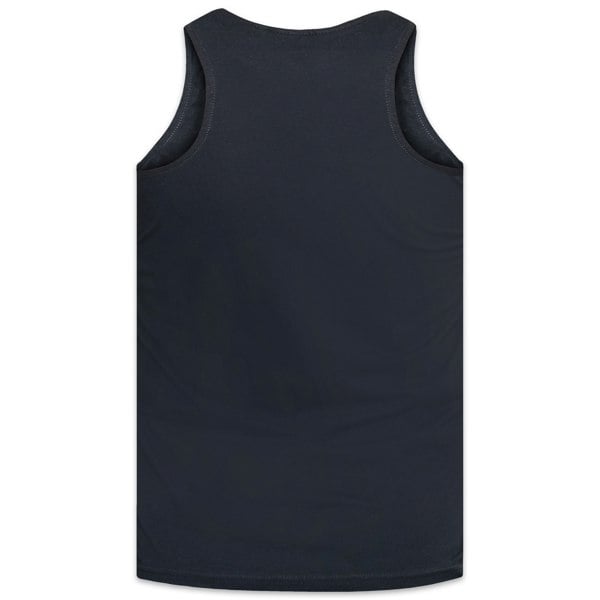 Duke Mens D555 Fabio Kingsize Tank Top - Black