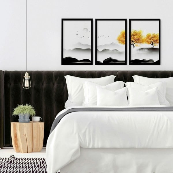 Wall art Japan | set of 3 wall art prints for bedroom