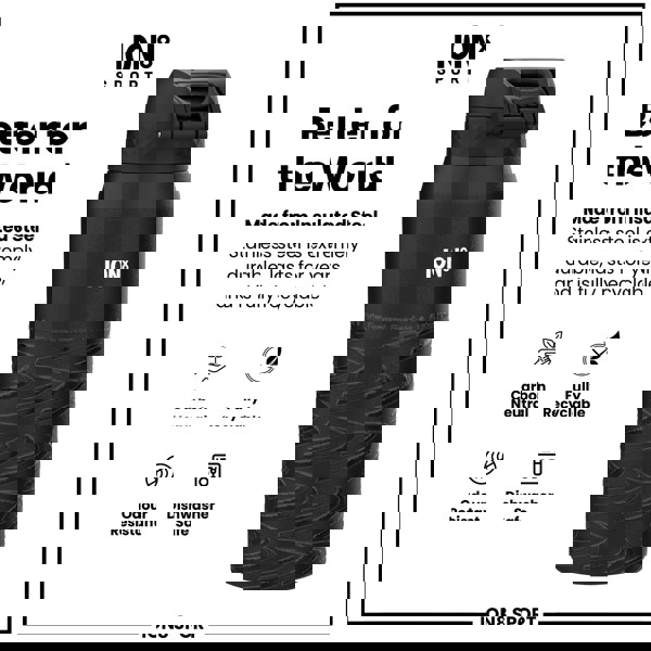 ION8 MotoGP x ION8 Insulated Steel Water Bottle, MotoGP Lean, 750ml (24oz)