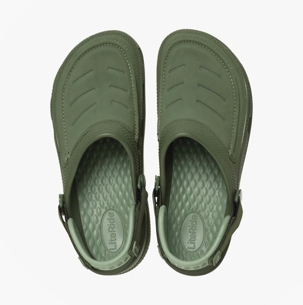 Crocs YUKON VISTA II LR Mens Clogs Army Green