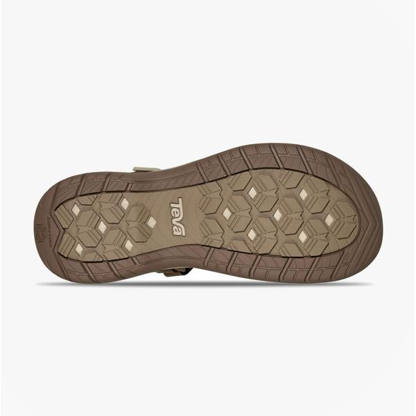 Teva Teva TIRRA SPORT LEATHER Womens Cross Strap Sandals Caribou