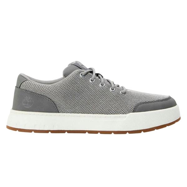 Timberland Mens Maple Grove Knitted Flat Trainers - Light Grey - 