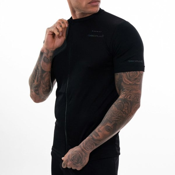 Discipline 365 Black Cycle Jersey Top