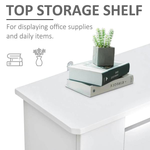 White slatted radiator cover cabinet with top surface and front vented grill