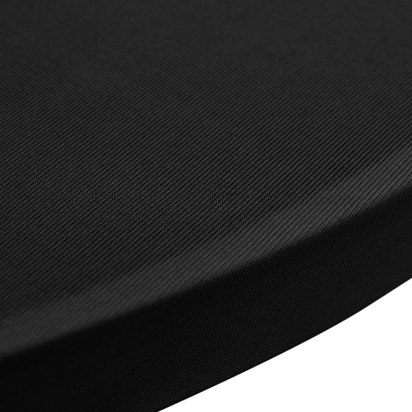 Berkfield Standing Table Cover Ì÷70 cm Black Stretch 4 pcs