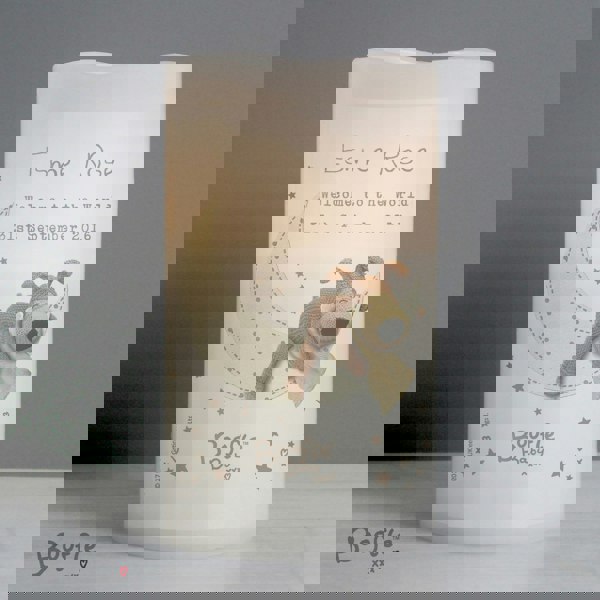 Personalised Memento Company Personalised Boofle Baby Nightlight LED Candle