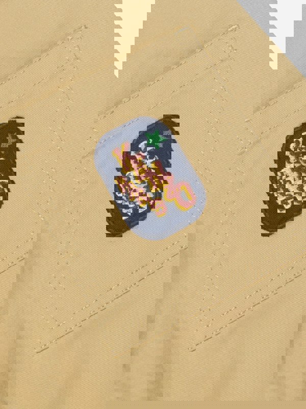 KENZO Kids Loose Fit Trousers in Beige