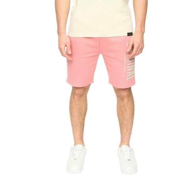 Crosshatch Mens Kensby Shorts - Pink - 