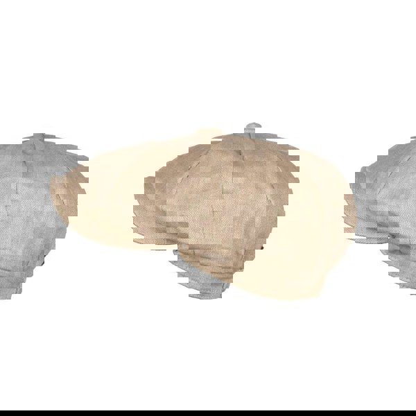 Carlyle Herringbone Linen Newsboy Cap - Unisex Design