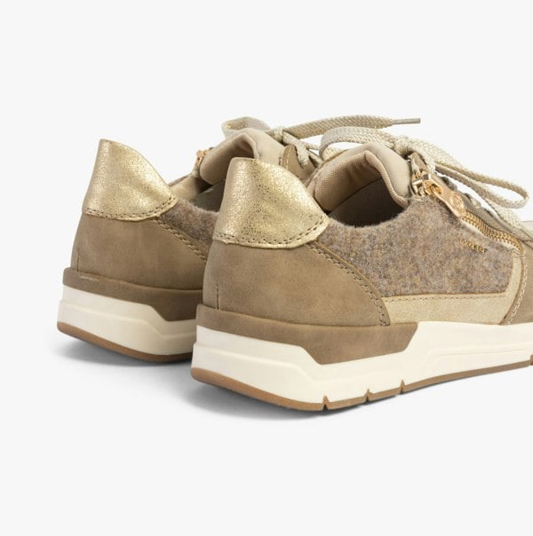 Rieker 58902-64 Womens Trainers Beige