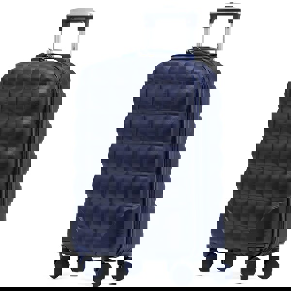 Flight Knight 55x35x20cm Hard Case Bubble Carry On Suitcase - 100+ Airline Approved