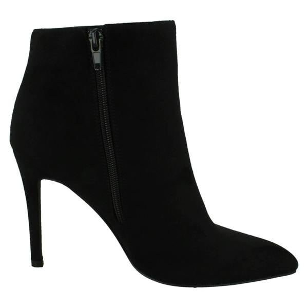 Spot On Ladies Spot On High Heel Stiletto Ankle Boots F51219