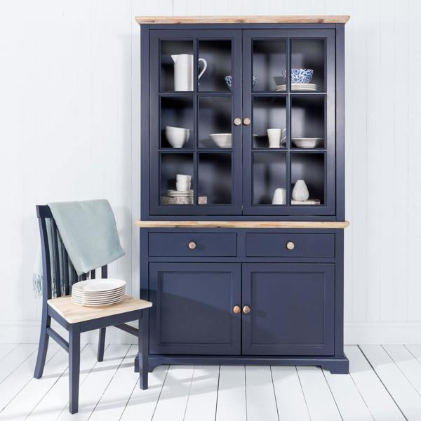 Statement Furniture Florence Glass Door Display Cabinet Large Dresser Assembled