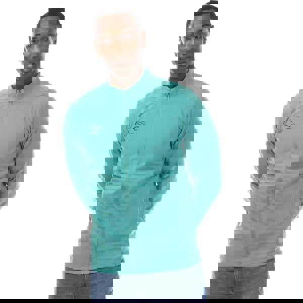 Umbro Mens Premier Presentation Jacket - Teal - 