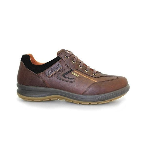 Grisport Mens Arran Leather Walking Shoes - Brown