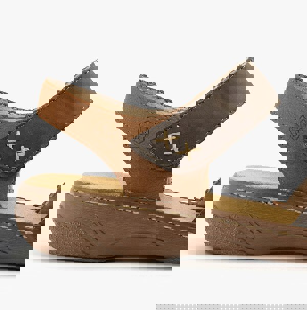 Rieker V2860-24 Womens Sandals - Brown