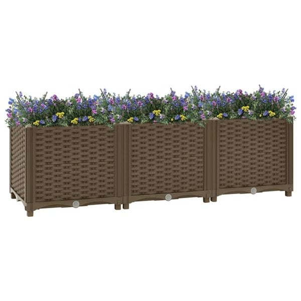 Berkfield Raised Bed 120x40x38 cm Polypropylene