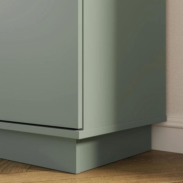 Furniture To Go Ganymede Large Sideboard with 3 Drawers & 2 Doors in Mauvella Oak and Sage