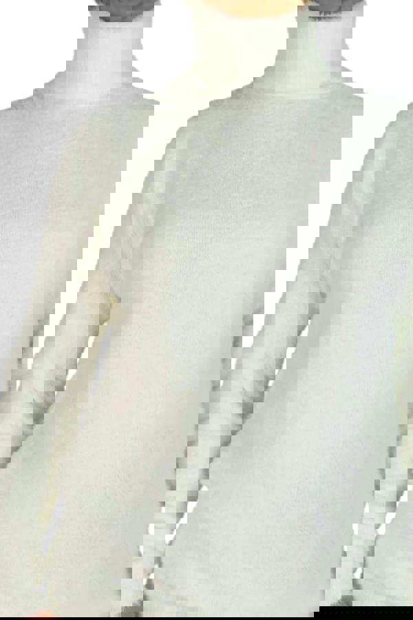 Paulo Due Women's Long Sleeve Roll Neck Jumper Fluffy Knit