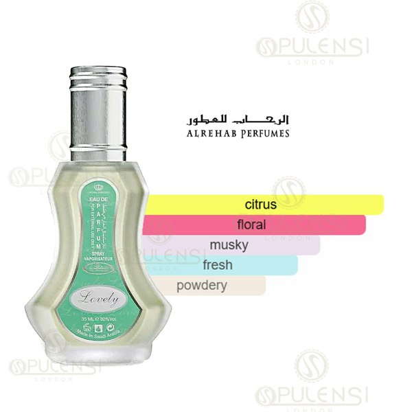 Lovely Eau de Parfum 35ml by Al-Rehab perfume scent profile
